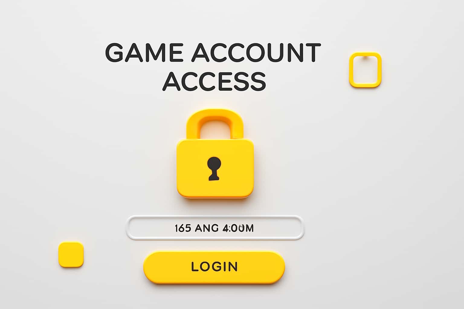 TC Game Account Access Interface