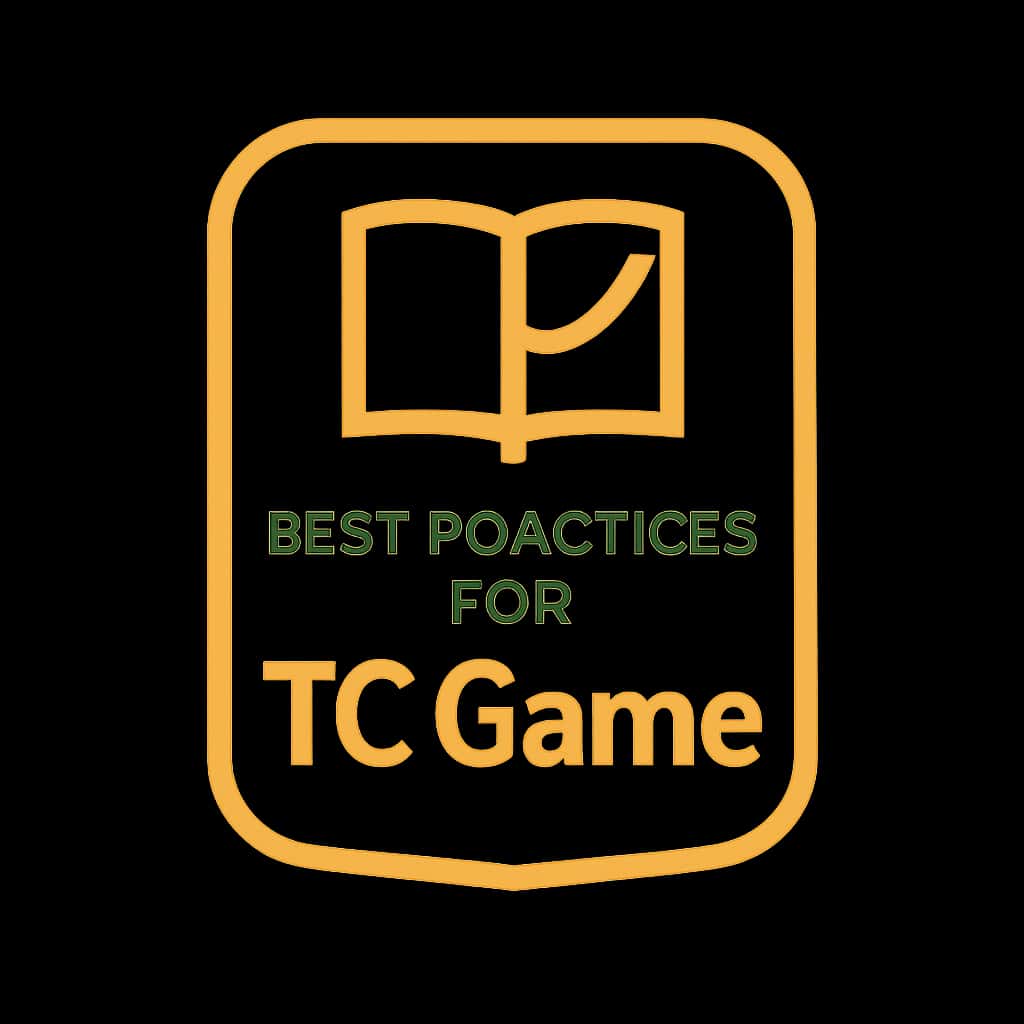 An icon illustrating best practices for TC Game.