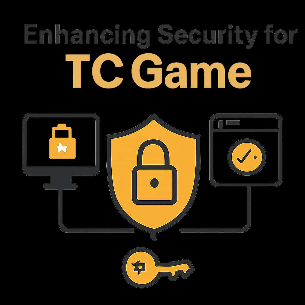 An illustration demonstrating security features in TC Game.
