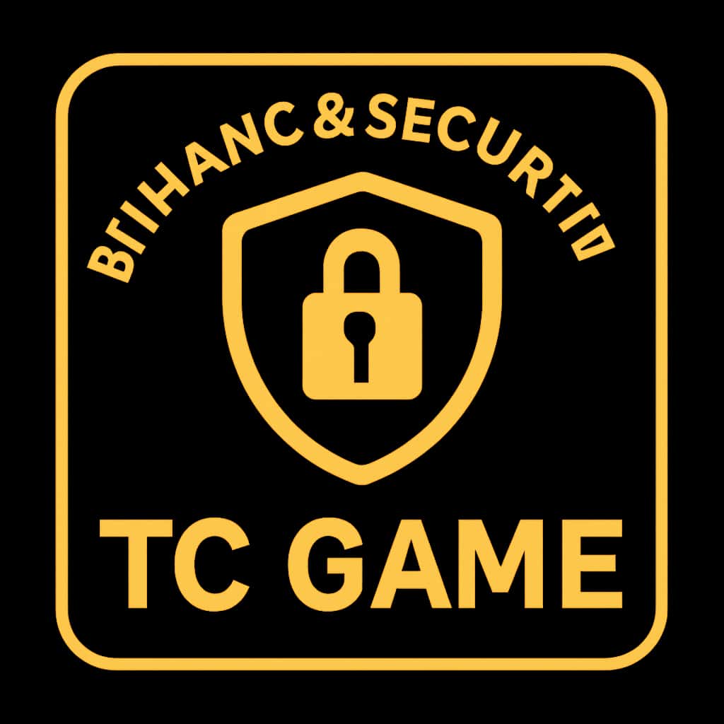 A badge illustrating security in TC Game.