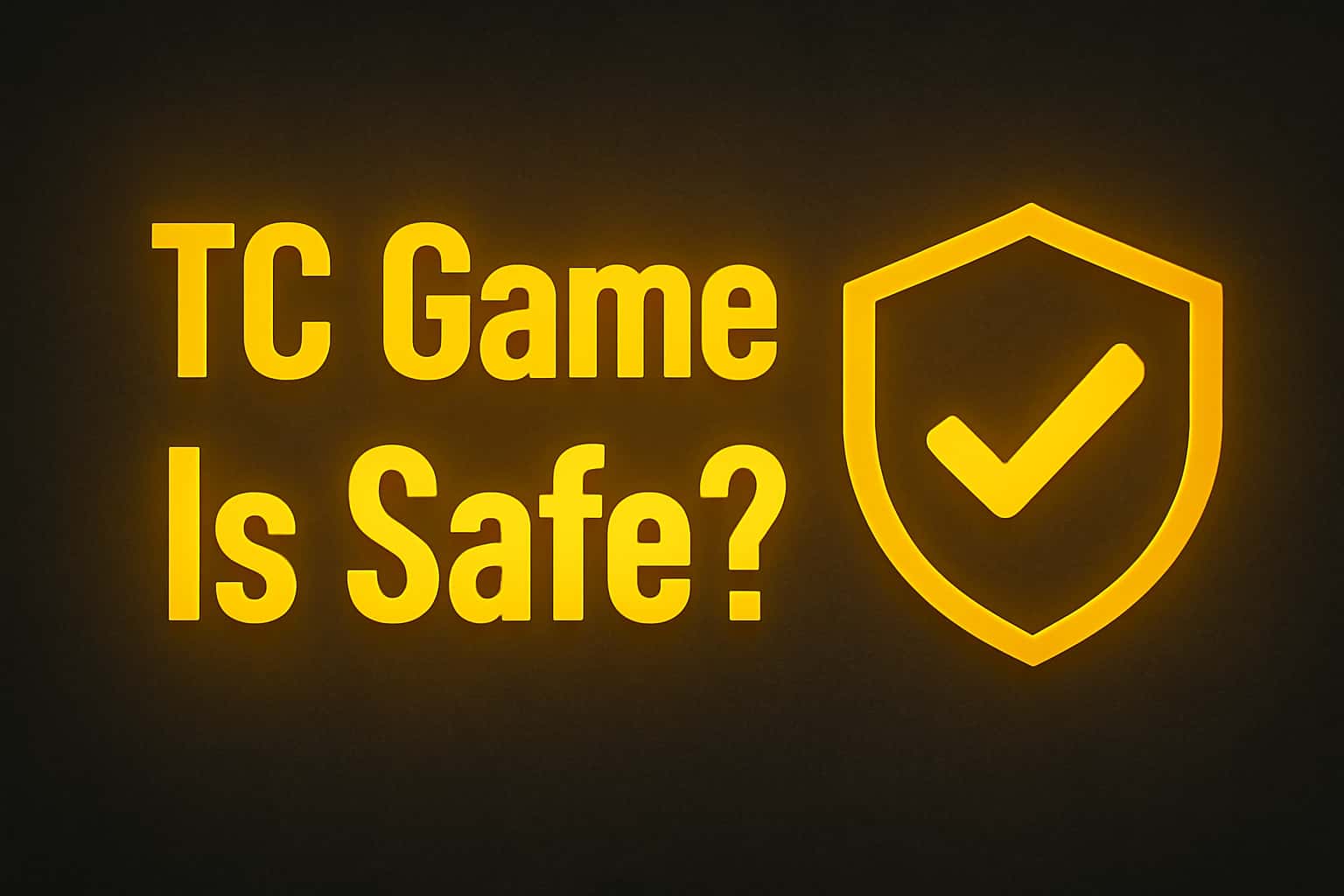 An informational scene showcasing safety features related to TC Game.