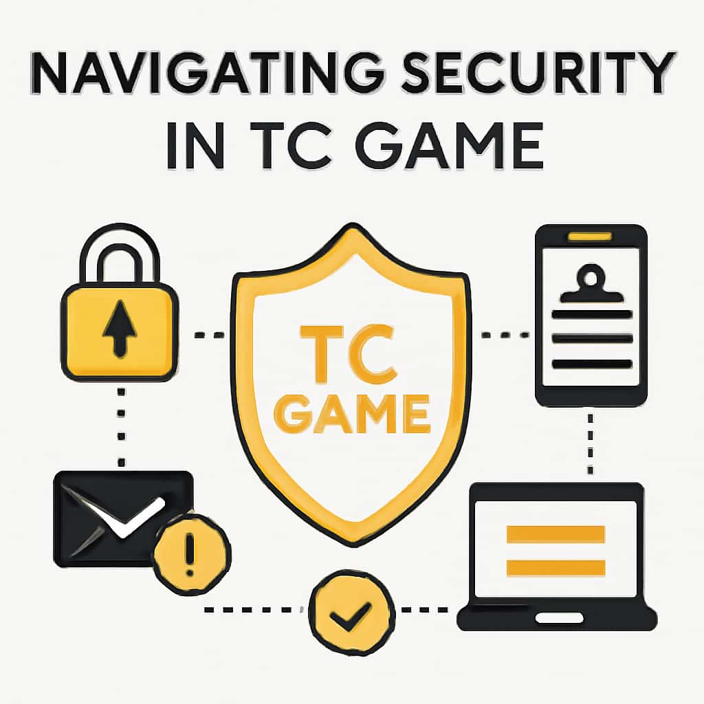 An educational diagram on TC Game security measures.