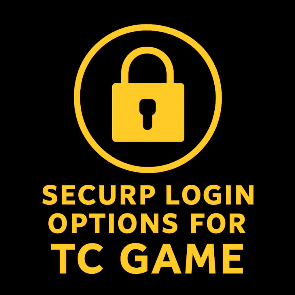 An icon representing secure login options for TC Game